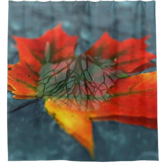 Retroreflection Shower Curtain (Front)