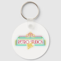 RetroStudiosMC Logo Keychain