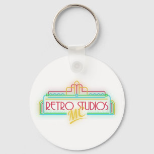 RetroStudiosMC Logo Keychain