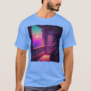 Retrowave Pixel Art T-Shirt