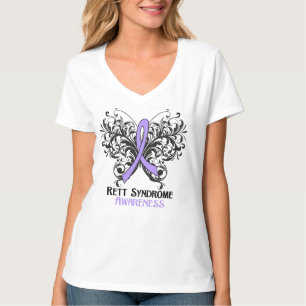 Rett Syndrome Awareness Butterfly T-Shirt
