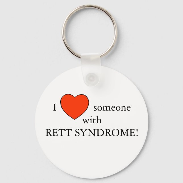 Rett Syndrome Key Ring (Front)