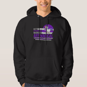 Rett Syndrome Warriors Are Magical Awareness Purpl Hoodie
