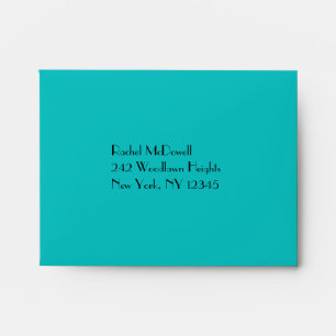 Return Address A2 Envelope for Reply Card