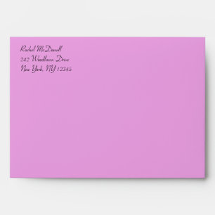 Return Address A7 Envelope for 5x7" Invitation