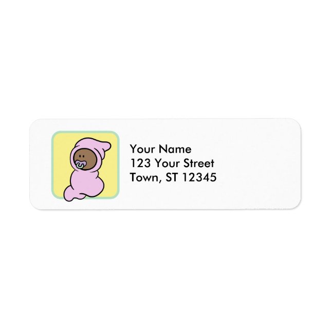 Return Address - Celebrate Baby (Front)