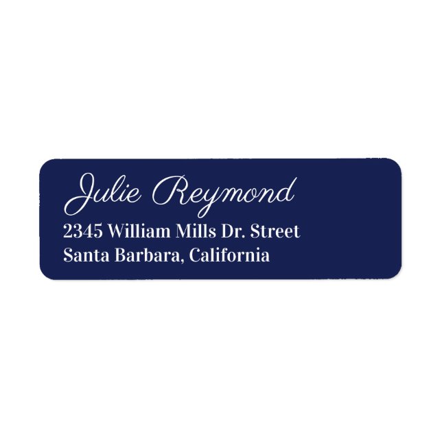 return address dark-blue (Front)