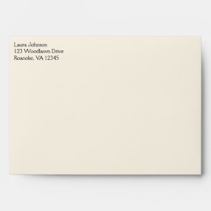 Return Address Envelope for 5"x7" Size Products