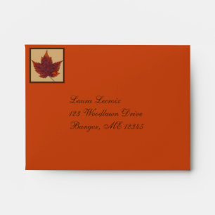 Return Address Envelope for RSVP Card