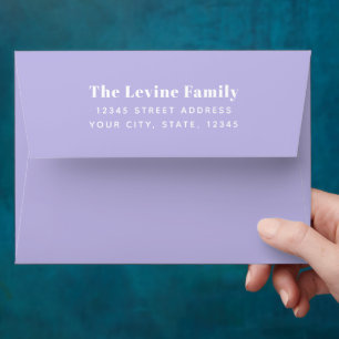 Return Address Envelope   Printable Design