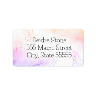 Return Address Label