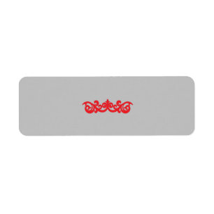 Return Address Label