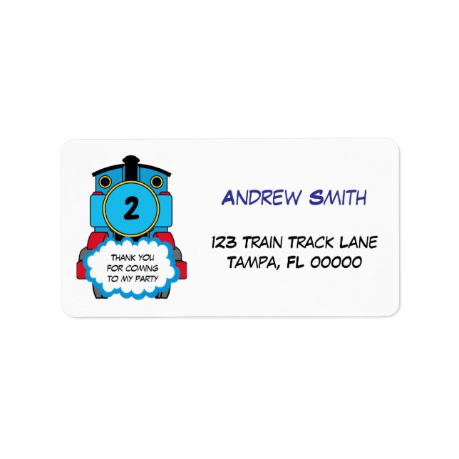 Return Address Label (Front)