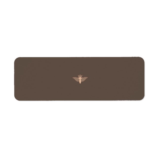 Return Address Label (Front)