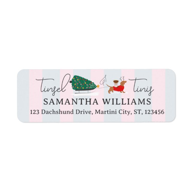Return Address Label (Front)