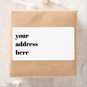 Return Address Label