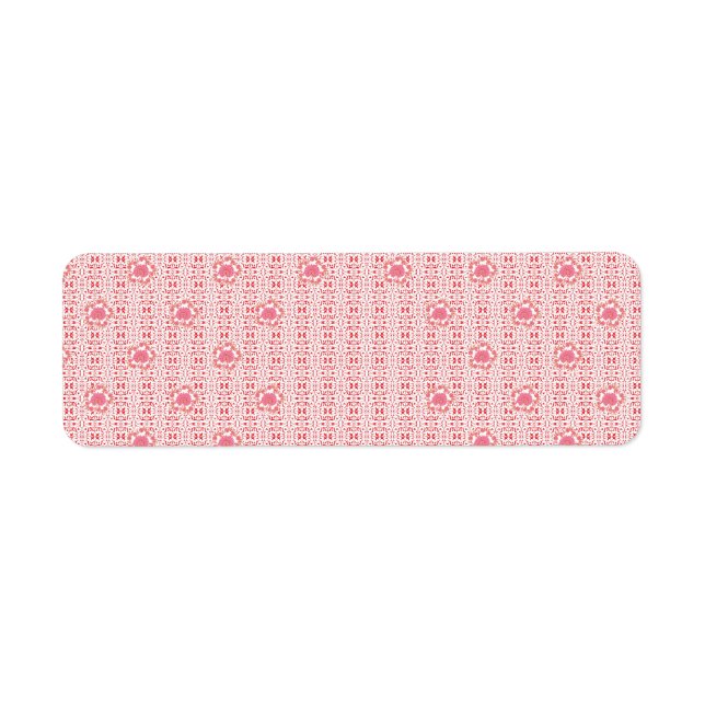 Return Address Label (Front)