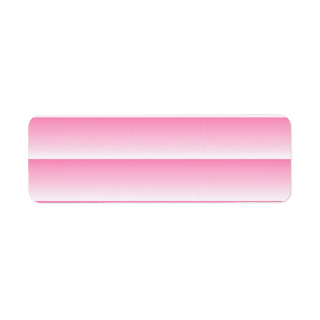 Return Address Label (Front)