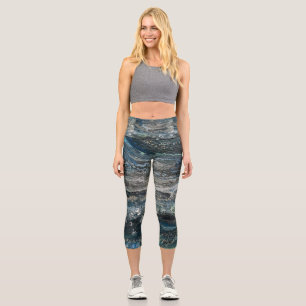 Return Address Label Capri Leggings