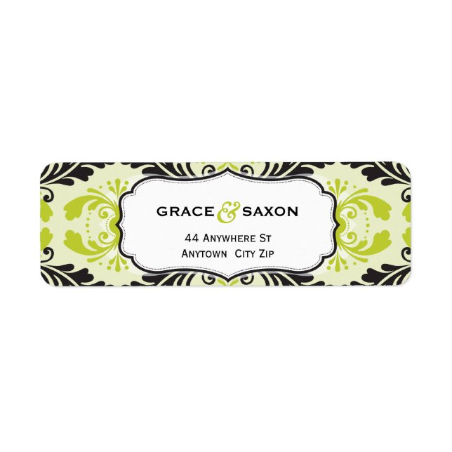 RETURN ADDRESS LABEL :: savvy 2L (Front)