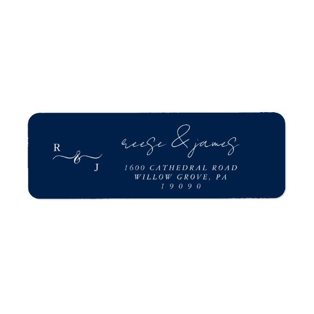 Return address label-Title stickers. (Front)