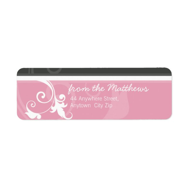 RETURN ADDRESS LABEL :: verve 1L (Front)