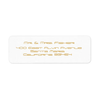 return address labels     ...