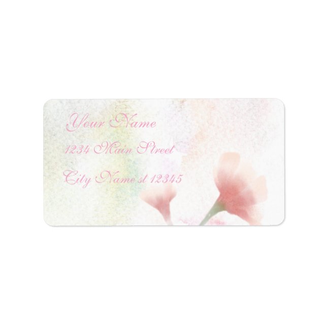 Return address labels (Front)