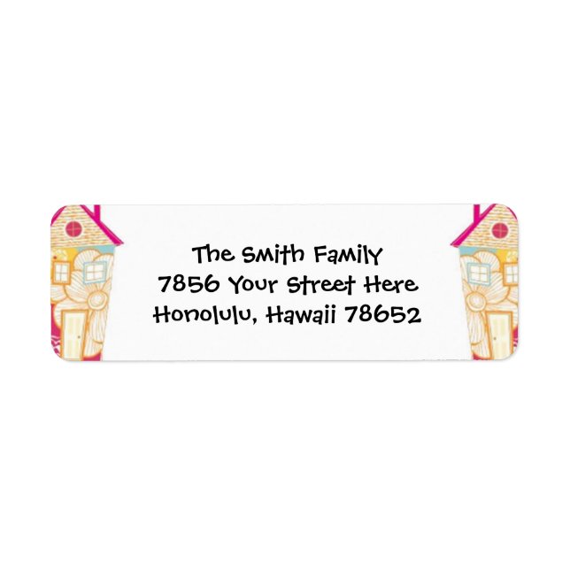 Return Address Labels (Front)