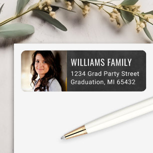 Return Address Labels   Graduate Photo Design