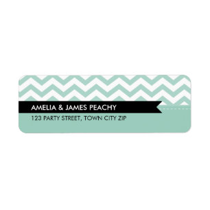 RETURN ADDRESS LABELS :: simple minimal classy