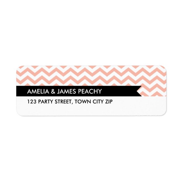 RETURN ADDRESS LABELS :: simple minimal classy (Front)