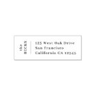 Return Address | Modern Minimal Stylish Trendy