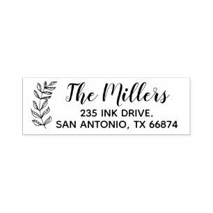 Return Address Self-inking Stamp