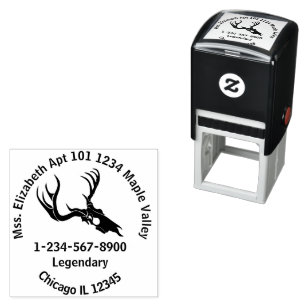 Return Address Self-inking Stamp