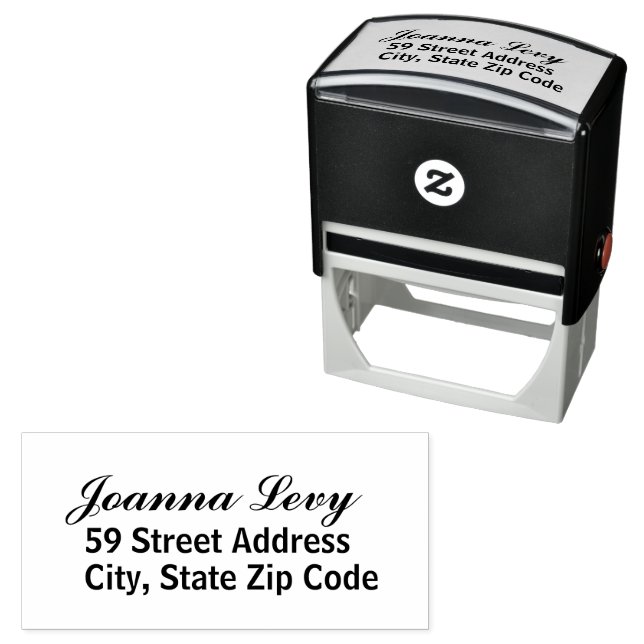 Return Address Self-inking Stamp (In Situ)