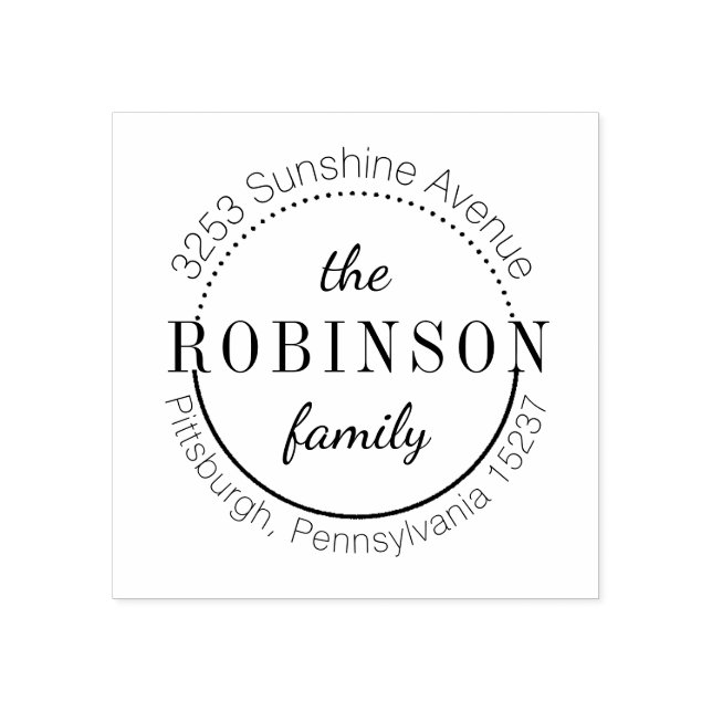 Return address stamp (Imprint)