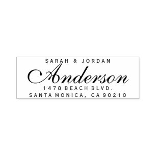 Return Address Stamp, Custom address stamp