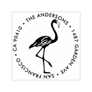 Return address Stamp,Flaming address stamp