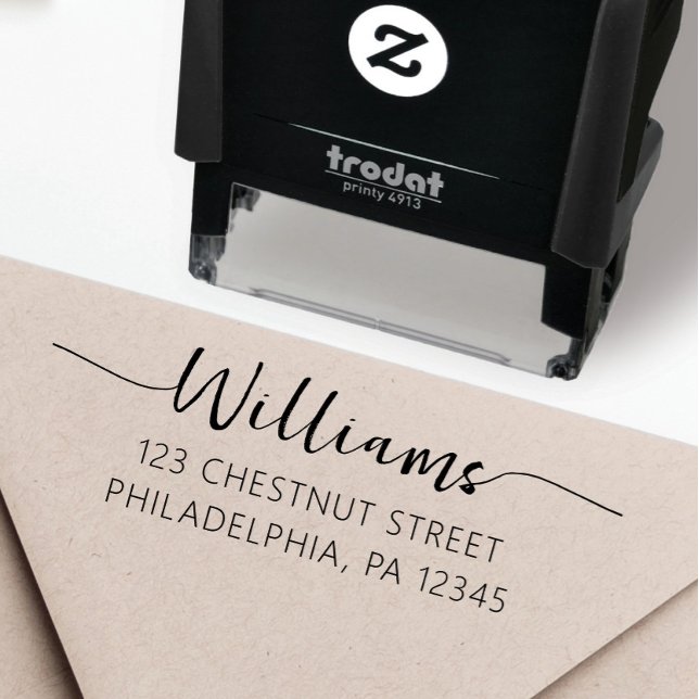 Return Address Stamp, Self Inking Address Stamp (Creator Uploaded)