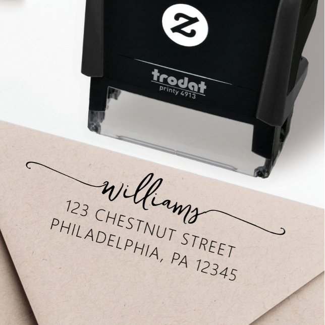 Return Address Stamp, Self Inking Address Stamp (RETURN ADDRESS STAMP Self Inking)