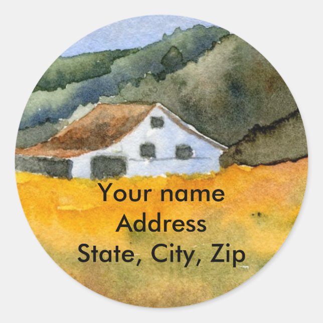 Return Address Sticker (Front)