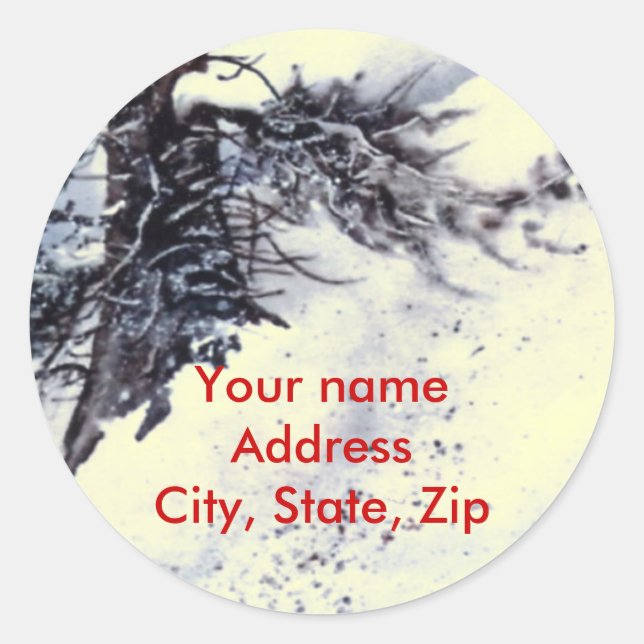Return Address Sticker (Front)