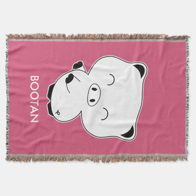 Return beauty throw blanket (Front)