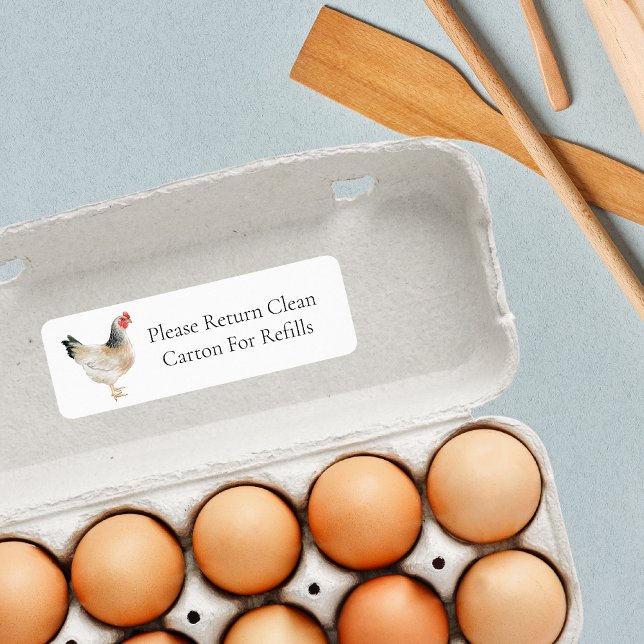 Return Carton Egg Carton Label (Creator Uploaded)