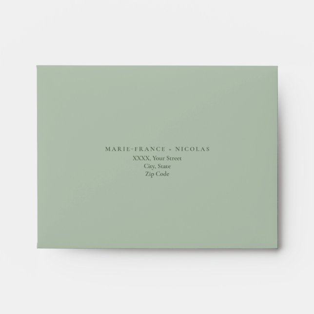 Return envelope (Front)