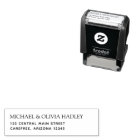 Return Home Address Stamp for Invitations