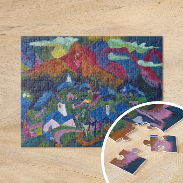Return of the Animals | Ernst Ludwig Kirchner Jigsaw Puzzle (Creator Uploaded)