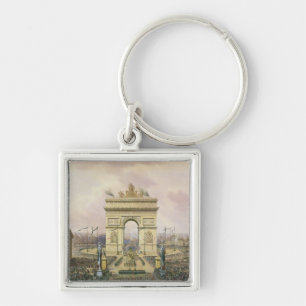 Return of the Ashes of the Emperor to Paris Key Ring