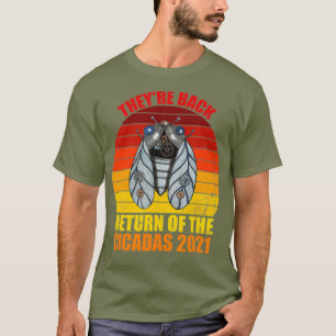 Return of the Cicadas 2021 - Steampunk Brood X T-Shirt